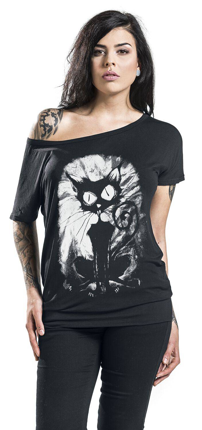 EMP T-Shirt Schwarz Von Gothicana By EMP