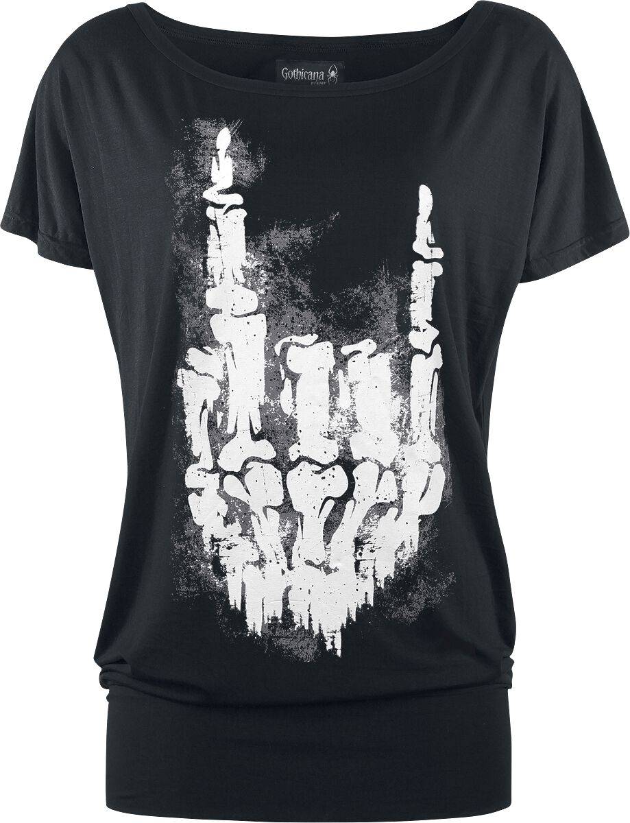 EMP T-Shirt Schwarz Von Gothicana By EMP