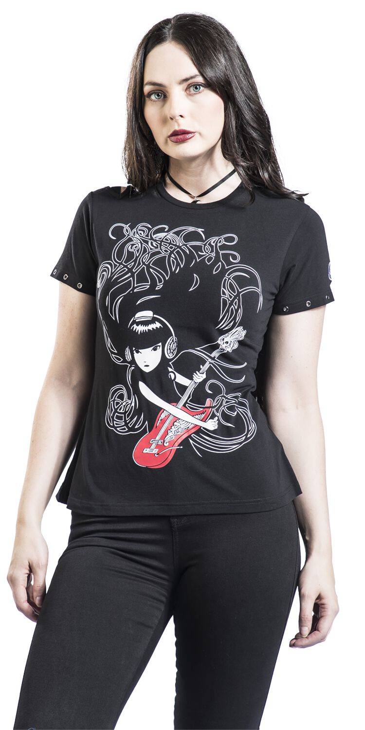 EMP T-Shirt Schwarz Von Gothicana By EMP