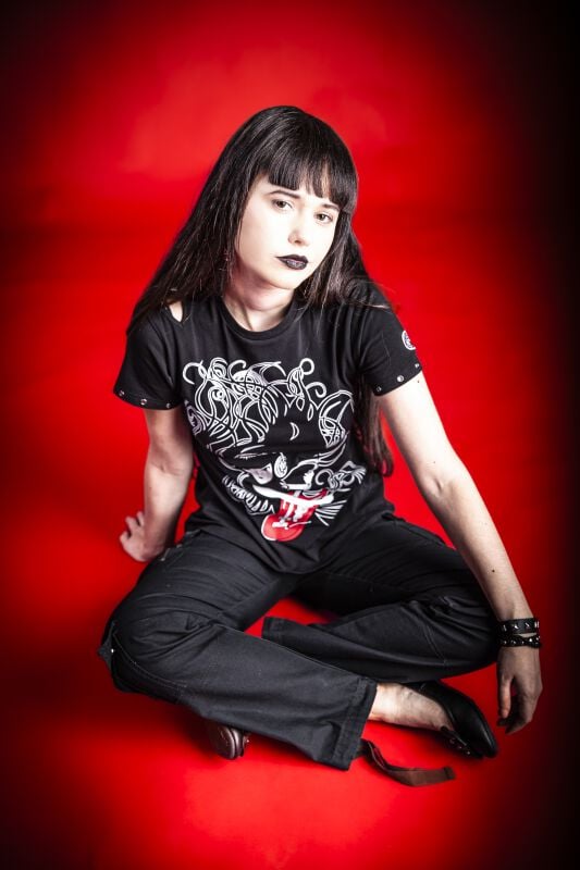 EMP T-Shirt Schwarz Von Gothicana By EMP