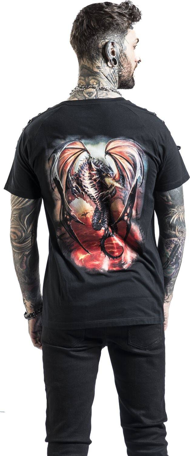 EMP T-Shirt Schwarz Von Gothicana By EMP