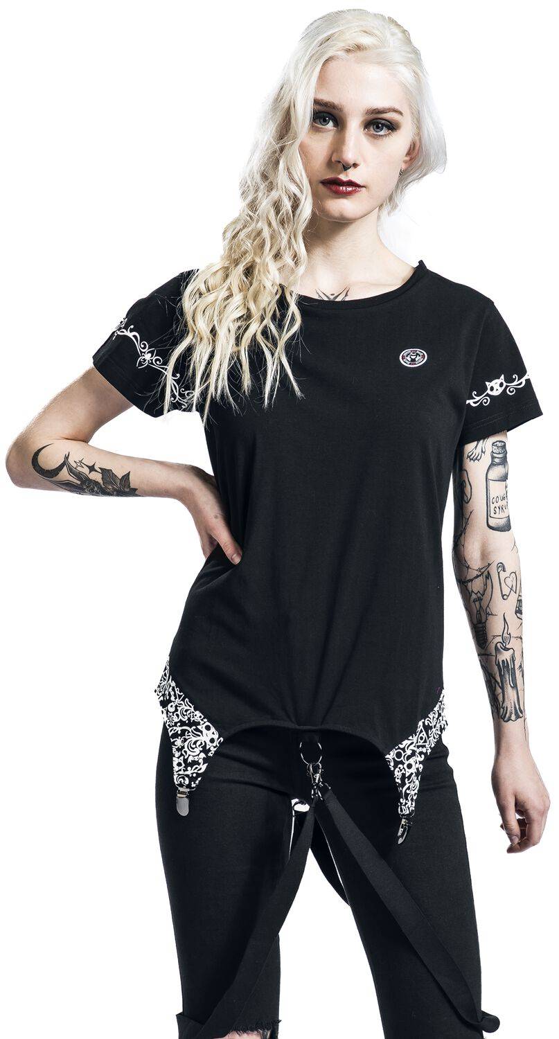 EMP T-Shirt Schwarz Von Gothicana By EMP