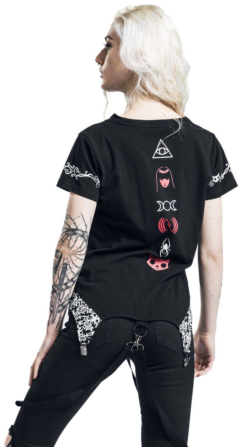 EMP T-Shirt Schwarz Von Gothicana By EMP