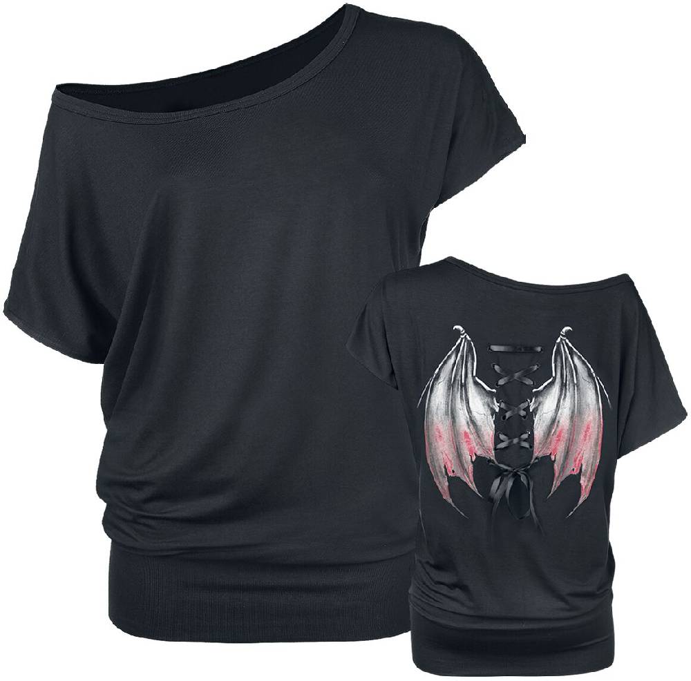 EMP T-Shirt schwarz von Gothicana by EMP