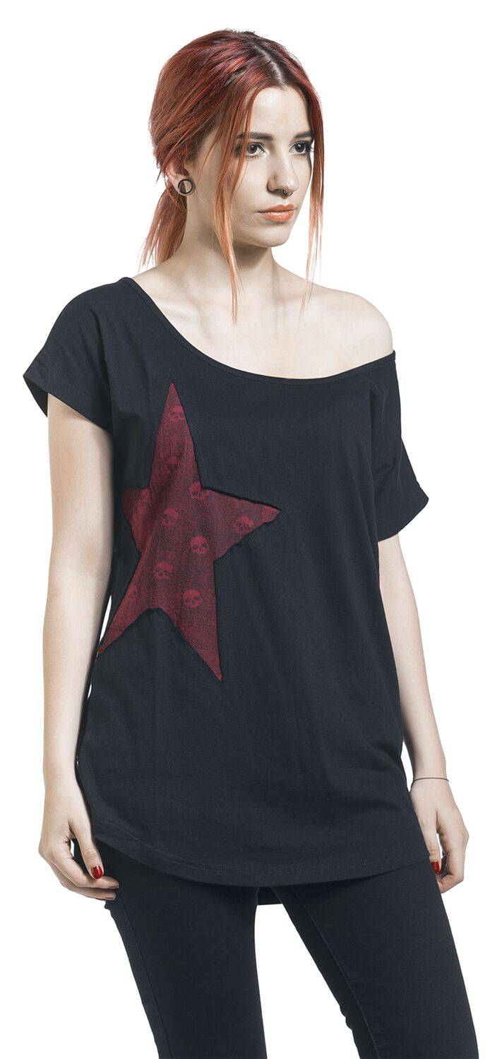EMP T-Shirt Schwarz Von RED By EMP
