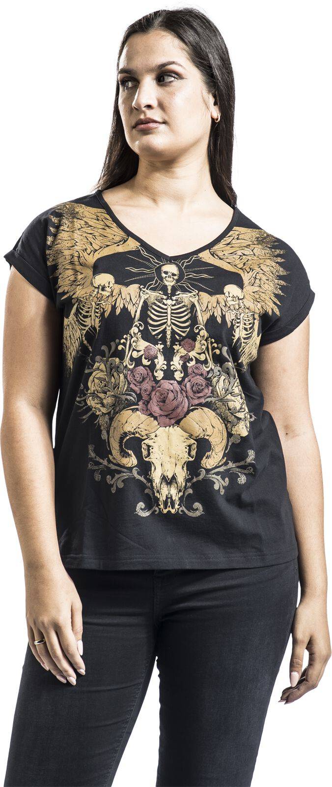 EMP T-Shirt Schwarz Von Rock Rebel By EMP