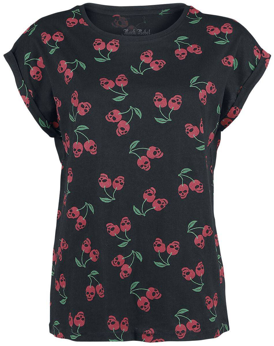 EMP T-Shirt schwarz von Rock Rebel by EMP