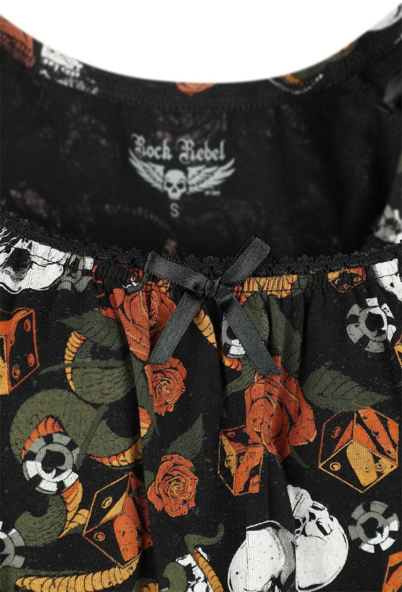 EMP T-Shirt Schwarz Von Rock Rebel By EMP