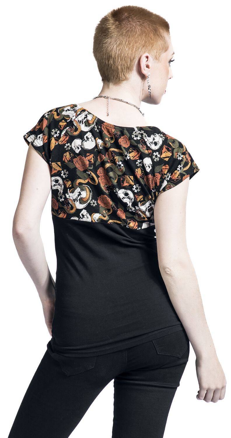 EMP T-Shirt Schwarz Von Rock Rebel By EMP