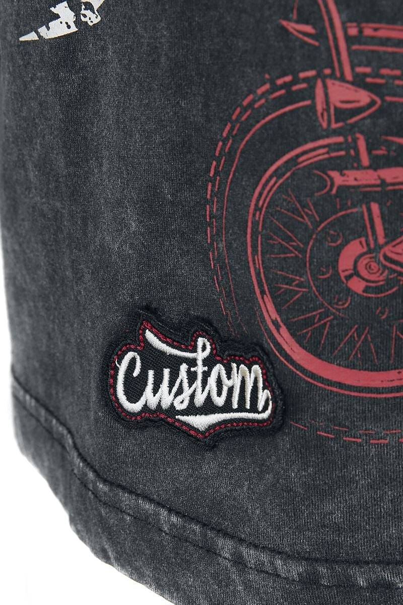EMP T-Shirt Schwarz Von Rock Rebel By EMP
