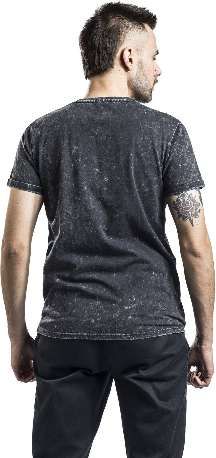 EMP T-Shirt Schwarz Von Rock Rebel By EMP