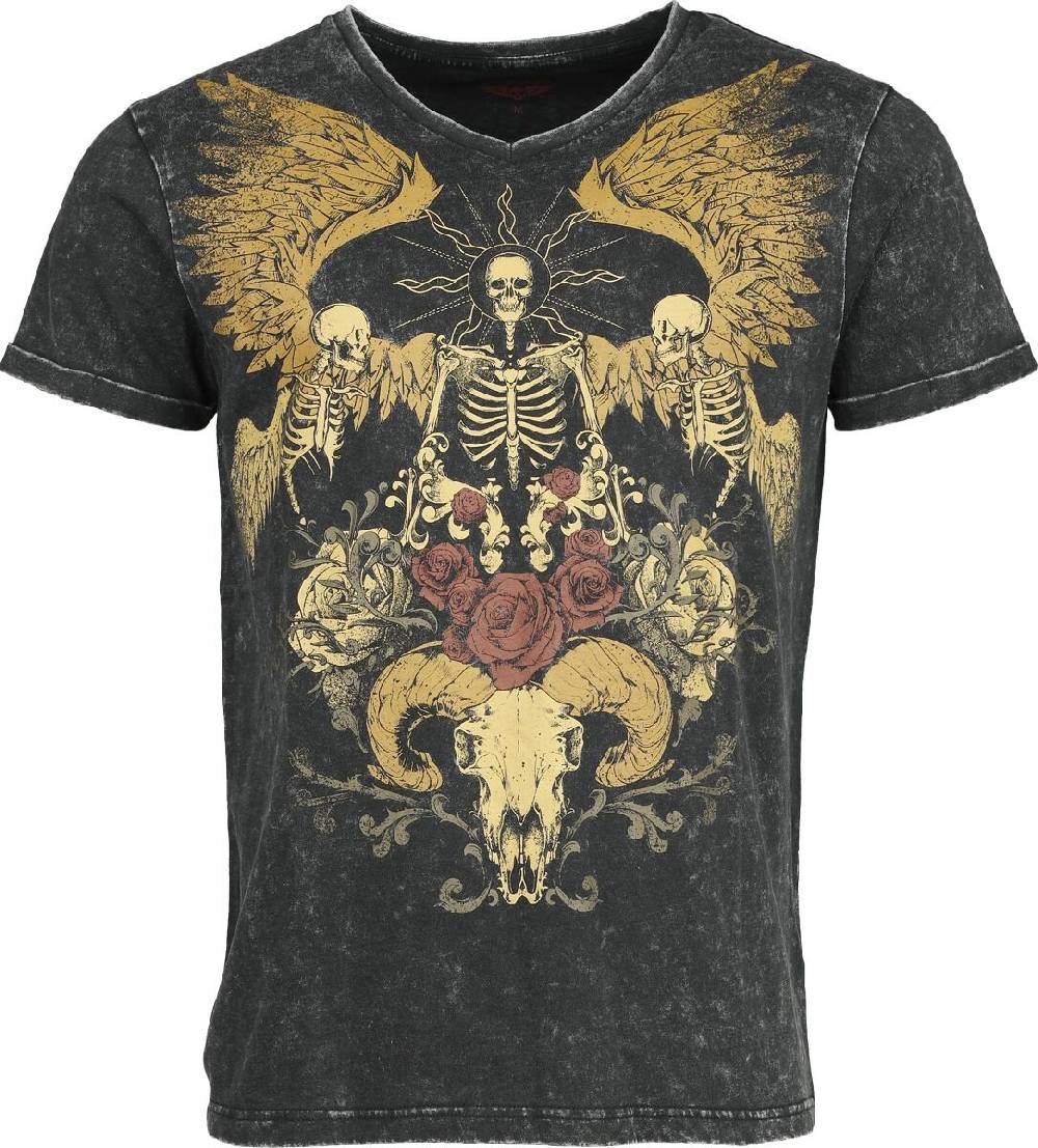 EMP T-Shirt schwarz von Rock Rebel by EMP