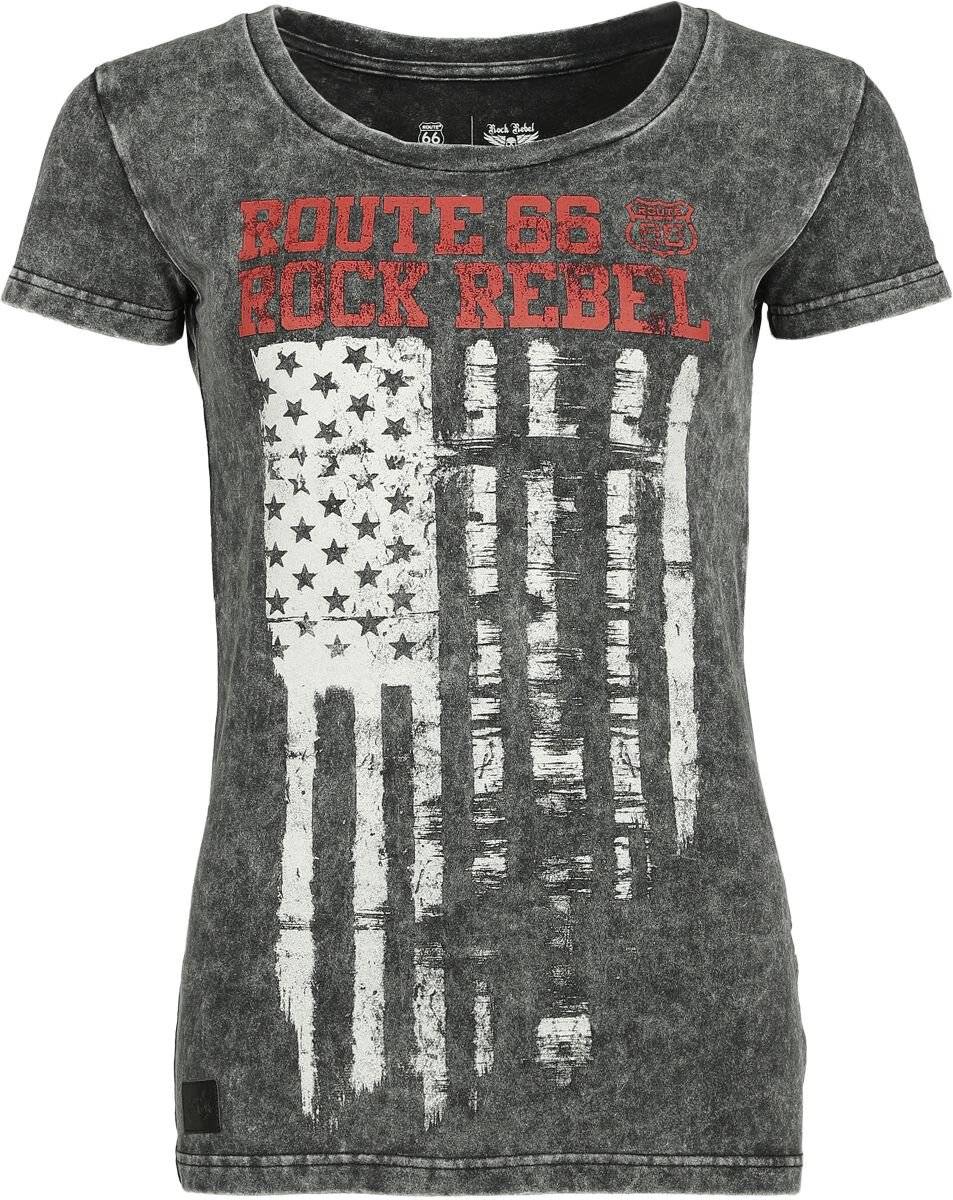 EMP T-Shirt schwarz von Rock Rebel by EMP