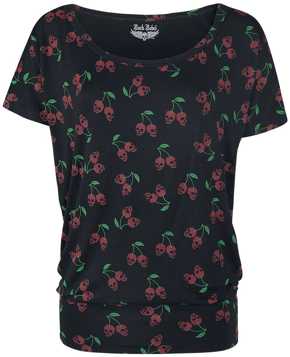 EMP T-Shirt schwarz von Rock Rebel by EMP