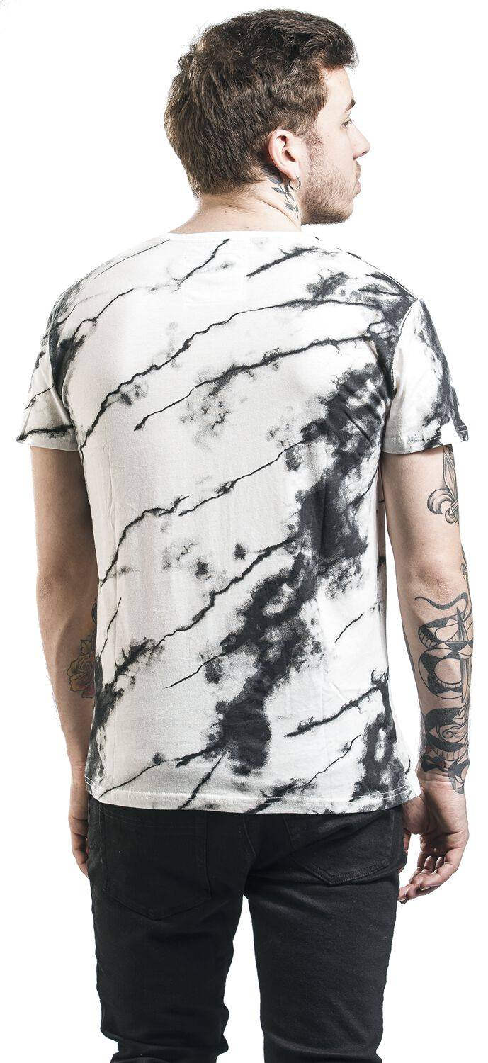 EMP T-Shirt Weiß/schwarz Von RED By EMP