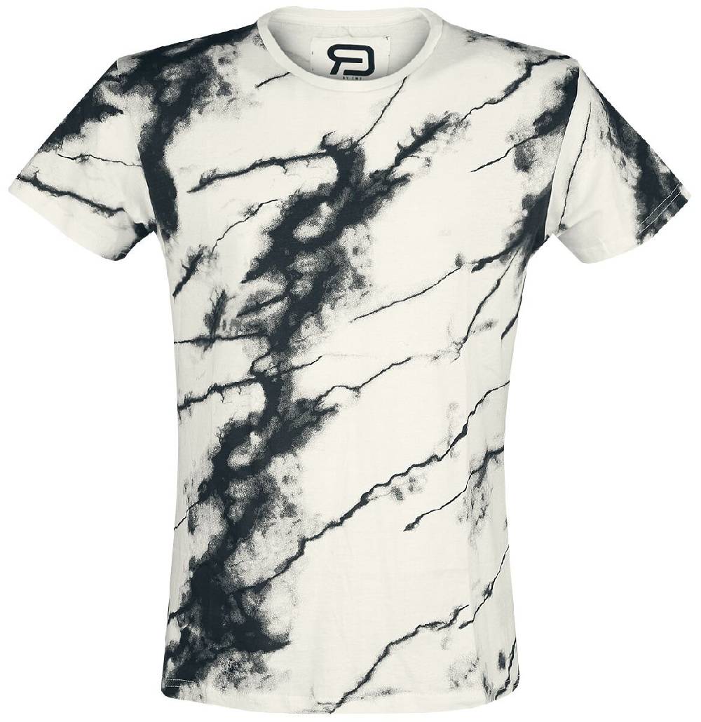 EMP T-Shirt weiß/schwarz von RED by EMP