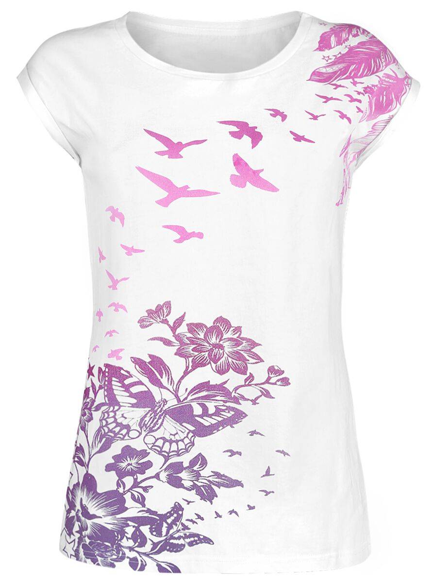 EMP T-Shirt Weiß Von Full Volume By EMP