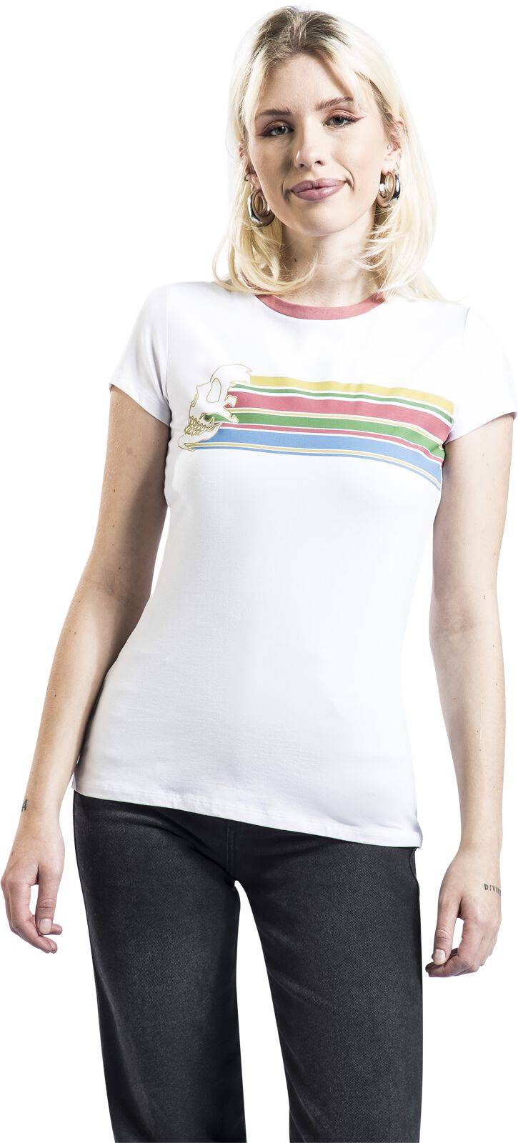 EMP T-Shirt Weiß Von RED By EMP