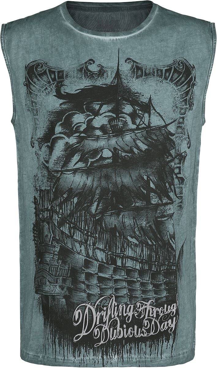 EMP Tank-Top petrol von Black Premium by EMP