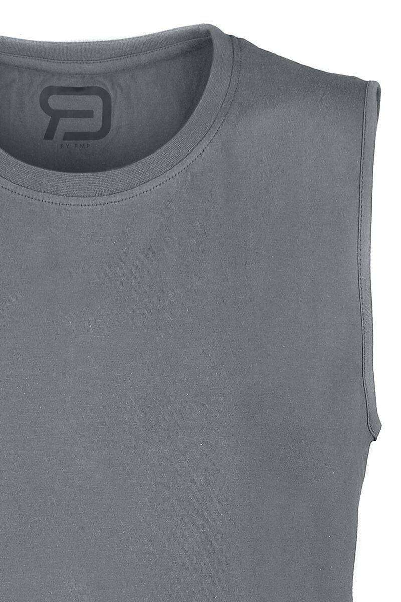 EMP Tank-Top Schwarz/grau Von RED By EMP