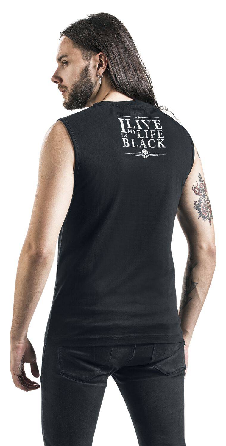 EMP Tank-Top Schwarz Von Black Premium By EMP