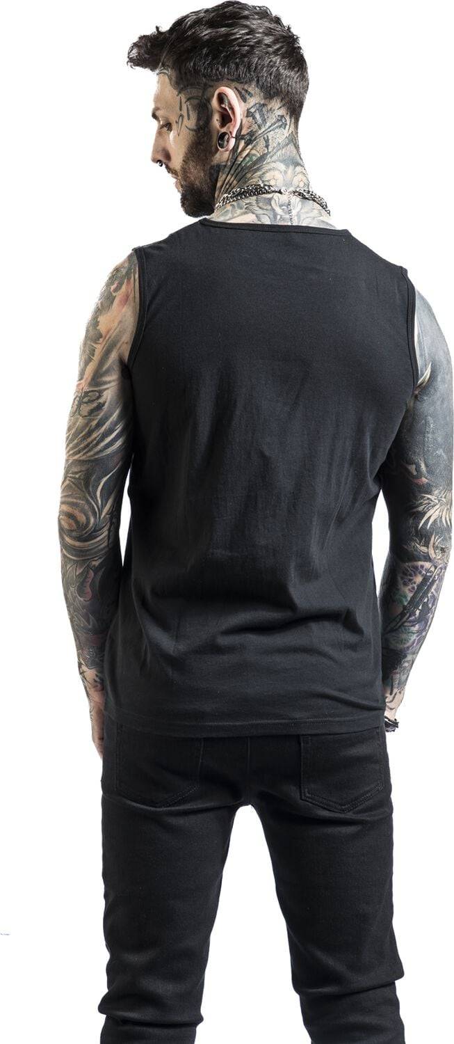 EMP Tank-Top Schwarz Von Gothicana By EMP