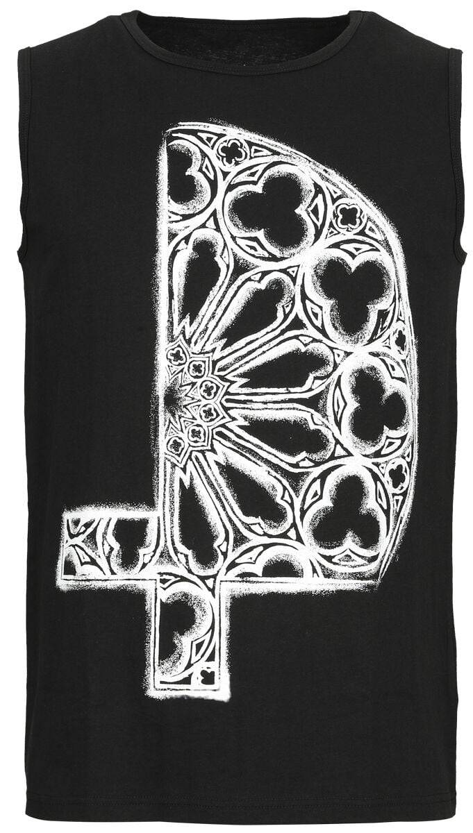 EMP Tank-Top schwarz von Gothicana by EMP