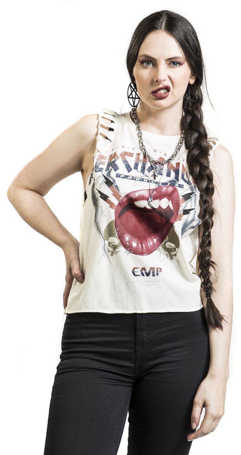 EMP Tank-Top Weiß Von EMP Stage Collection