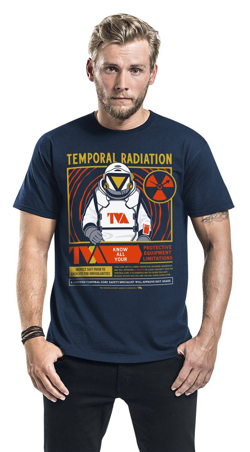 EMP "Temporal Radiation" T-Shirt Blau Von Loki
