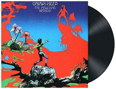EMP "The Magician's Birthday" LP von Uriah Heep