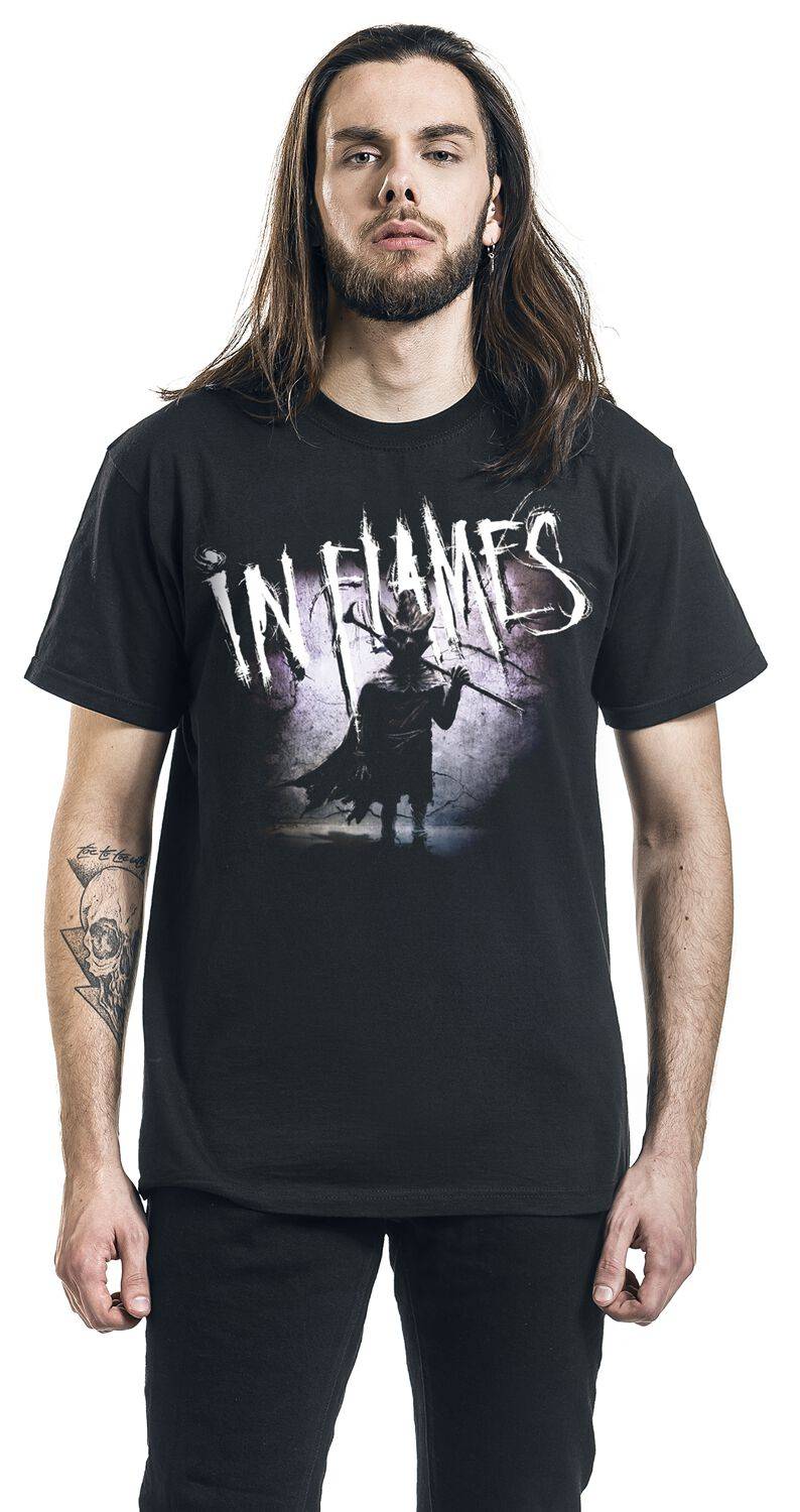 EMP "The Mask" T-Shirt Schwarz Von In Flames