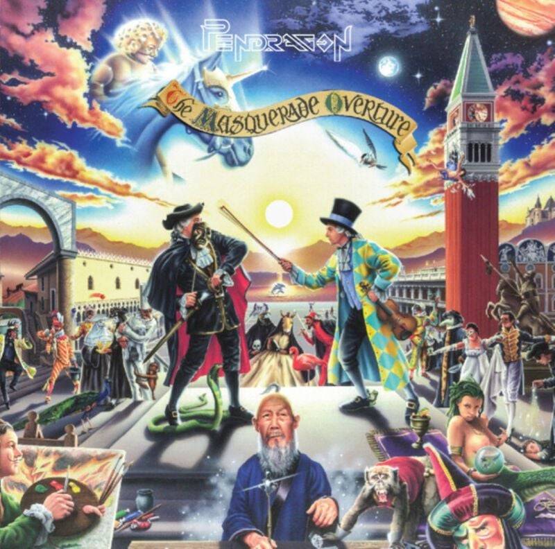 EMP "The masquerade overture" LP von Pendragon