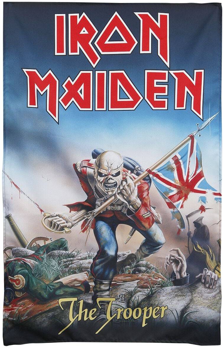 EMP "The Trooper" Flagge multicolor von Iron Maiden