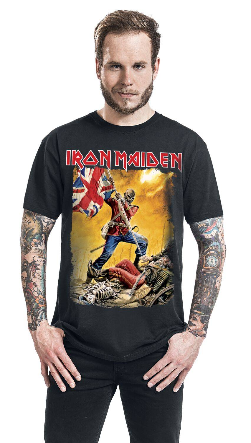 EMP "The Trooper Z2" T-Shirt Schwarz Von Iron Maiden