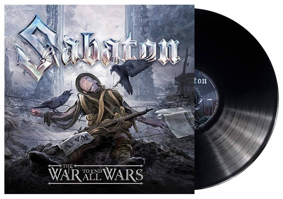 EMP "The War To End All Wars" LP schwarz von Sabaton