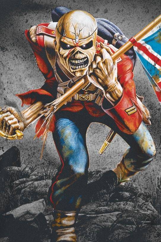 EMP "TheTrooper" T-Shirt Schwarz Von Iron Maiden