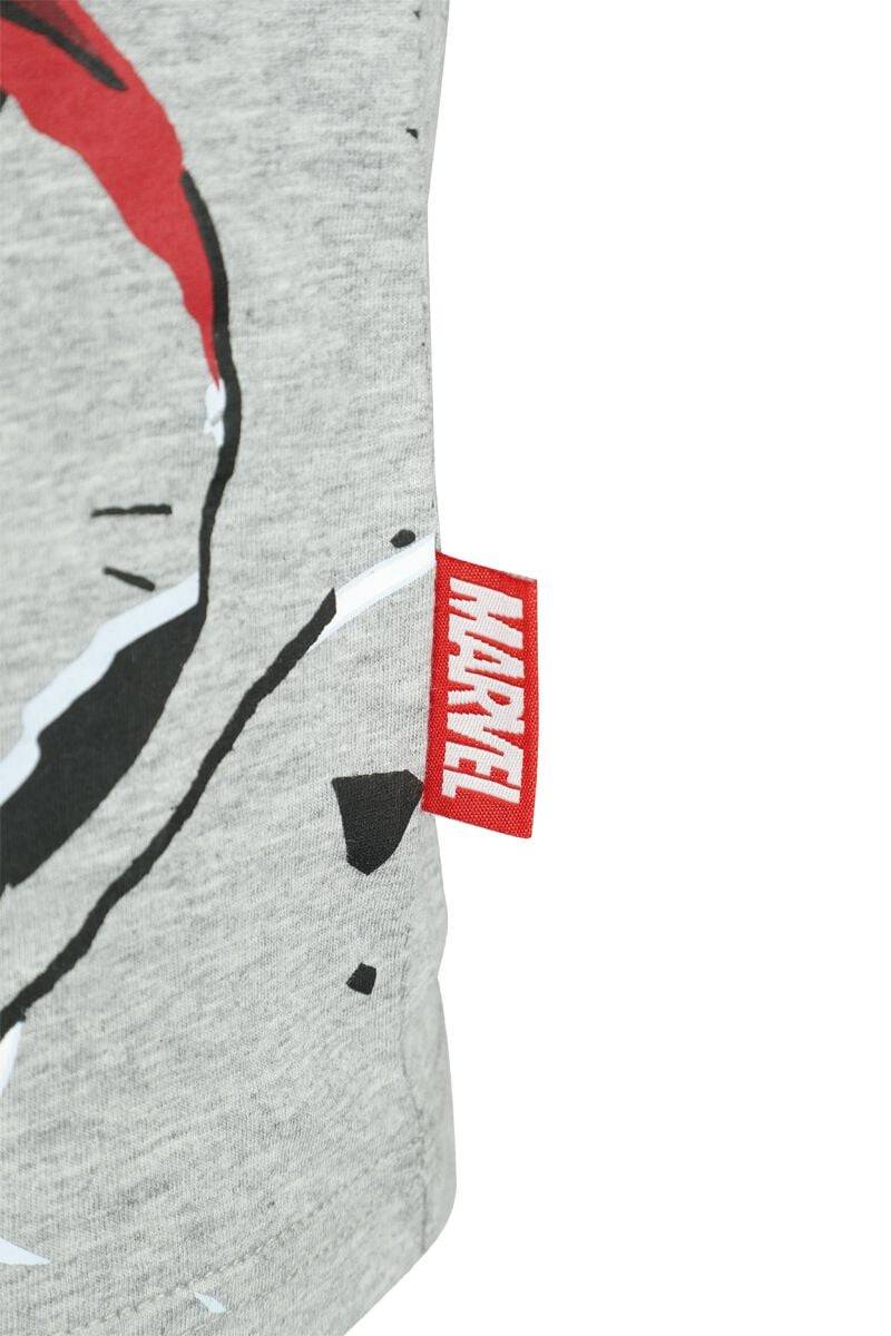 EMP "Thor" T-Shirt Schwarz/grau Meliert Von Avengers