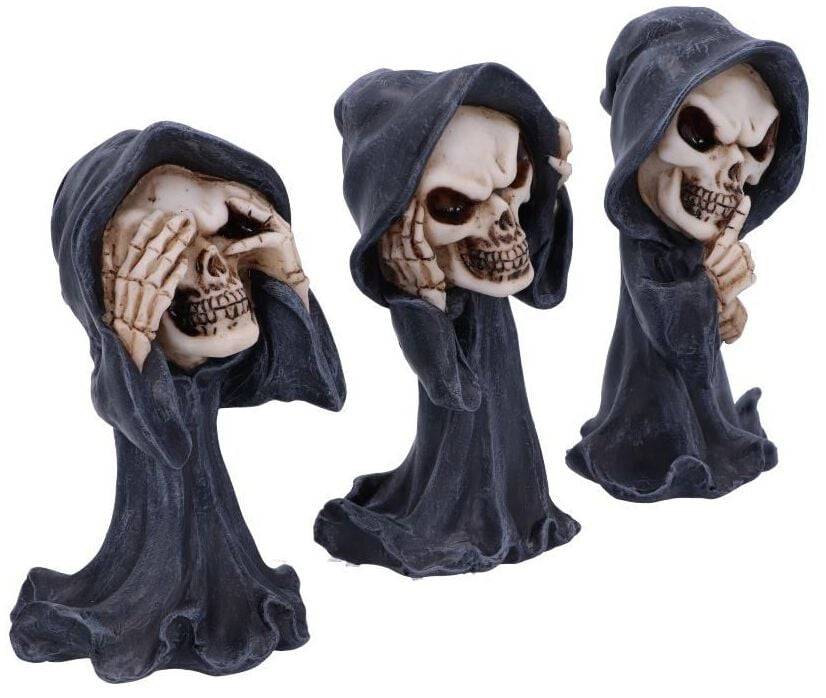 EMP "Three Wise Reapers" Statue Von Nemesis Now