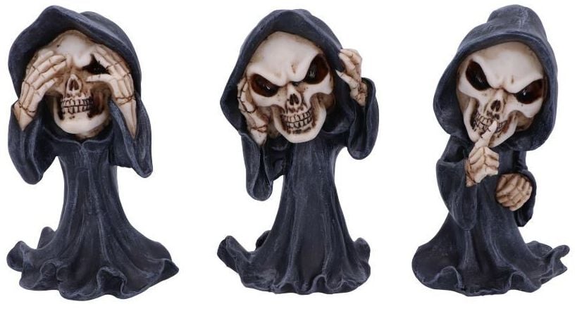 EMP "Three Wise Reapers" Statue von Nemesis Now
