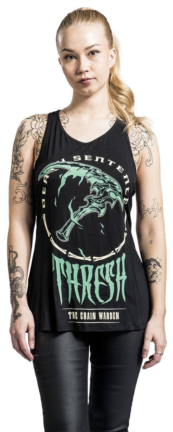 EMP "Thresh" Top Schwarz Von League Of Legends