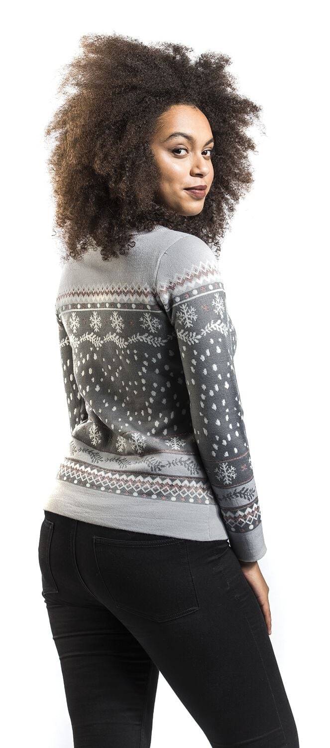 EMP "Thumper" Weihnachtspullover Grau Von Bambi