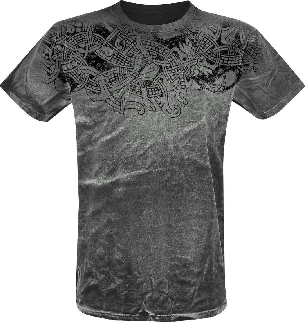 EMP "Thunderstorm" T-Shirt grau von Outer Vision