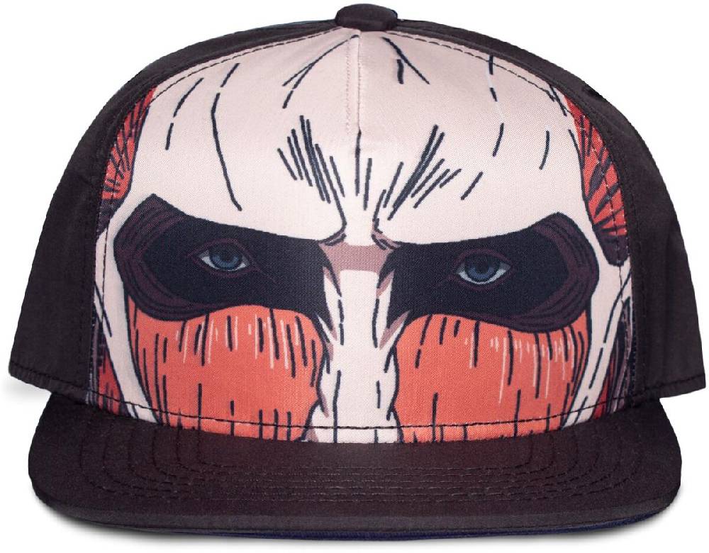 EMP "Titan Face" Cap schwarz von Attack On Titan