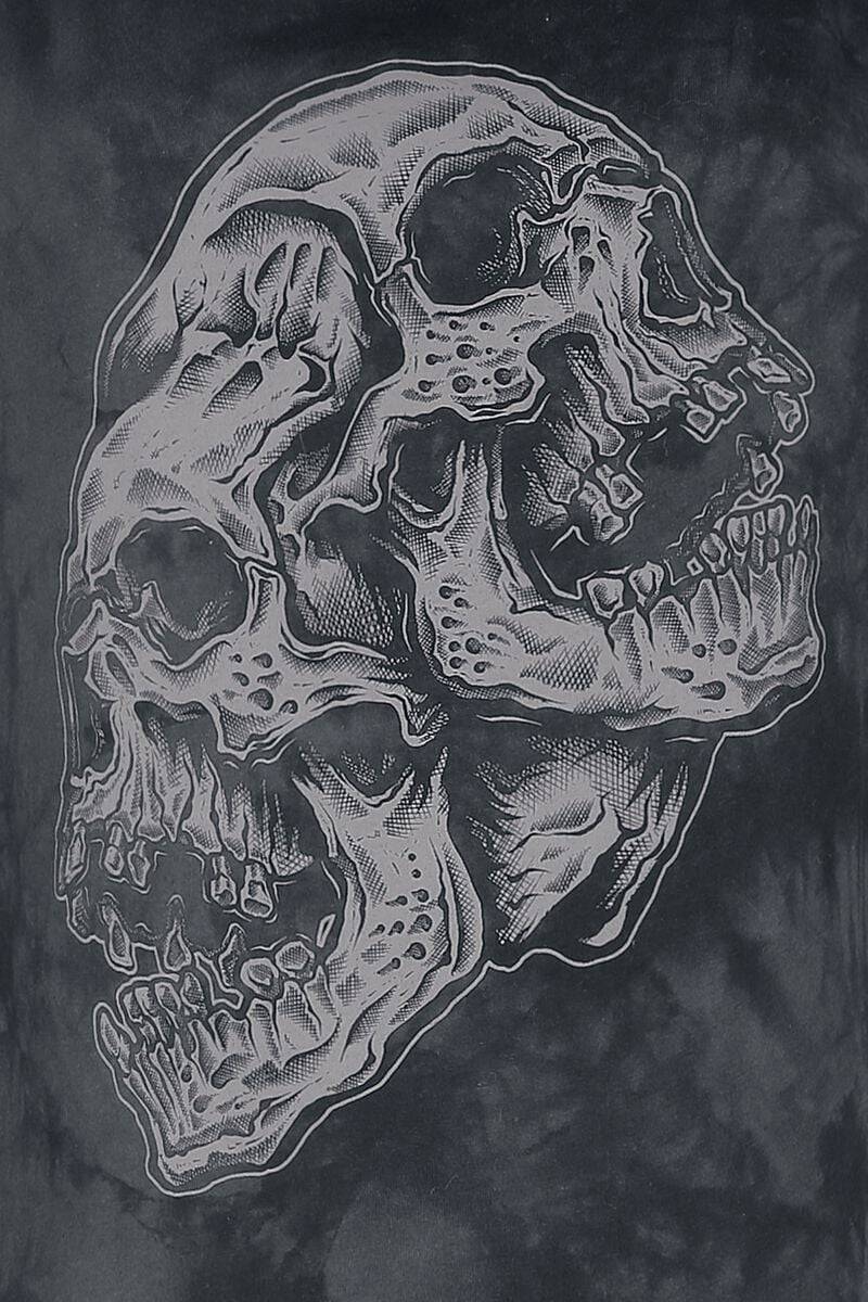 EMP Top Grau Von Rock Rebel By EMP