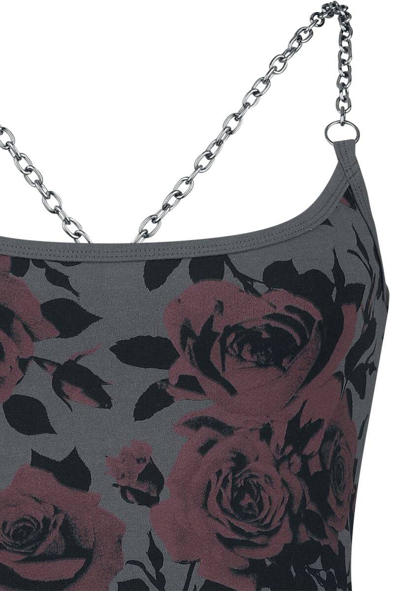 EMP Top Grau Von Rock Rebel By EMP