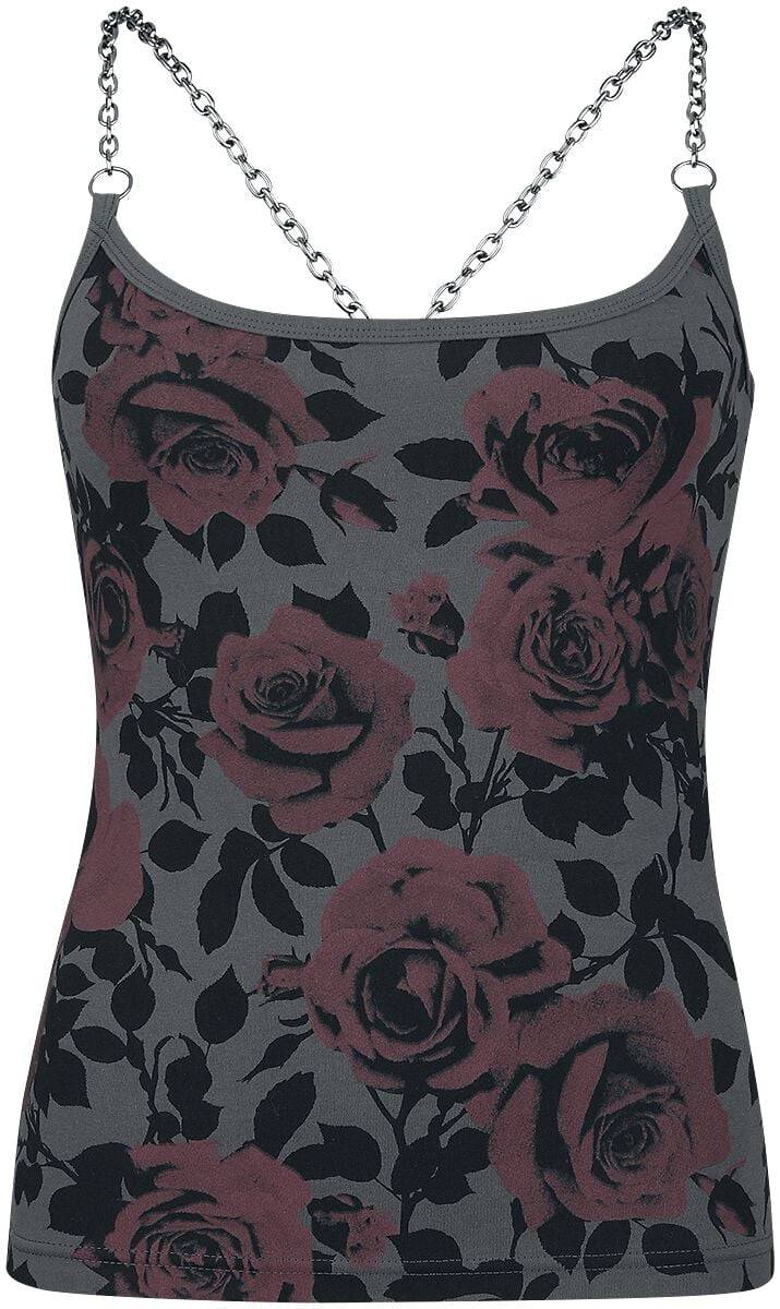 EMP Top grau von Rock Rebel by EMP