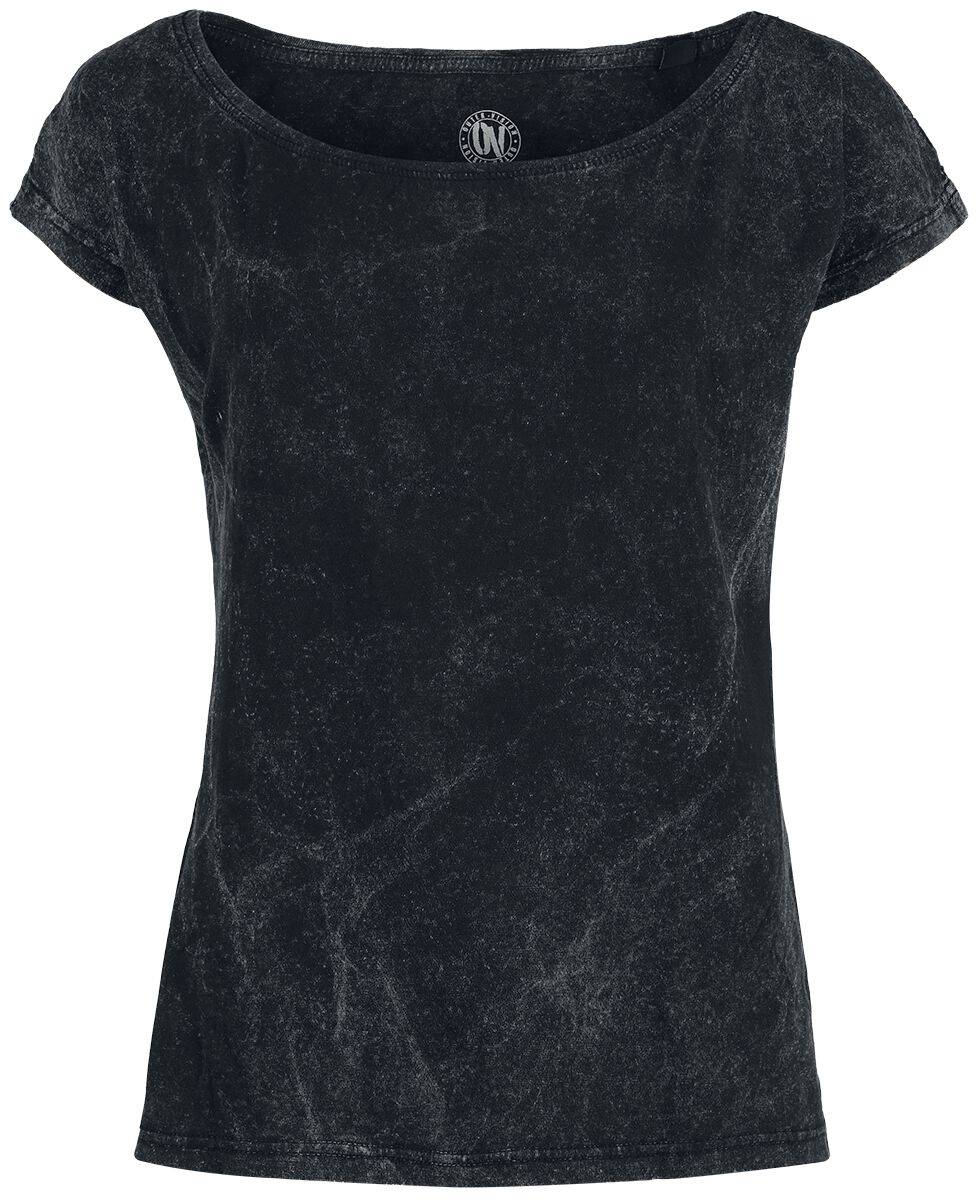 EMP "Top Marylin" T-Shirt Schwarz Von Outer Vision