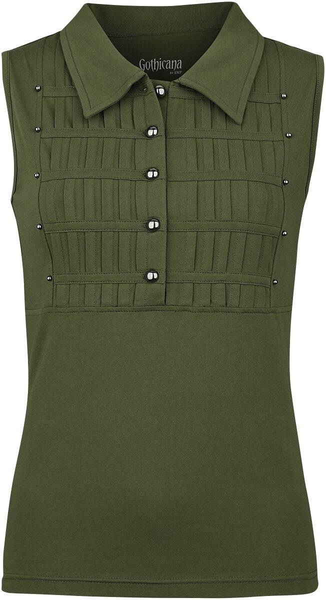 EMP Top oliv von Gothicana by EMP