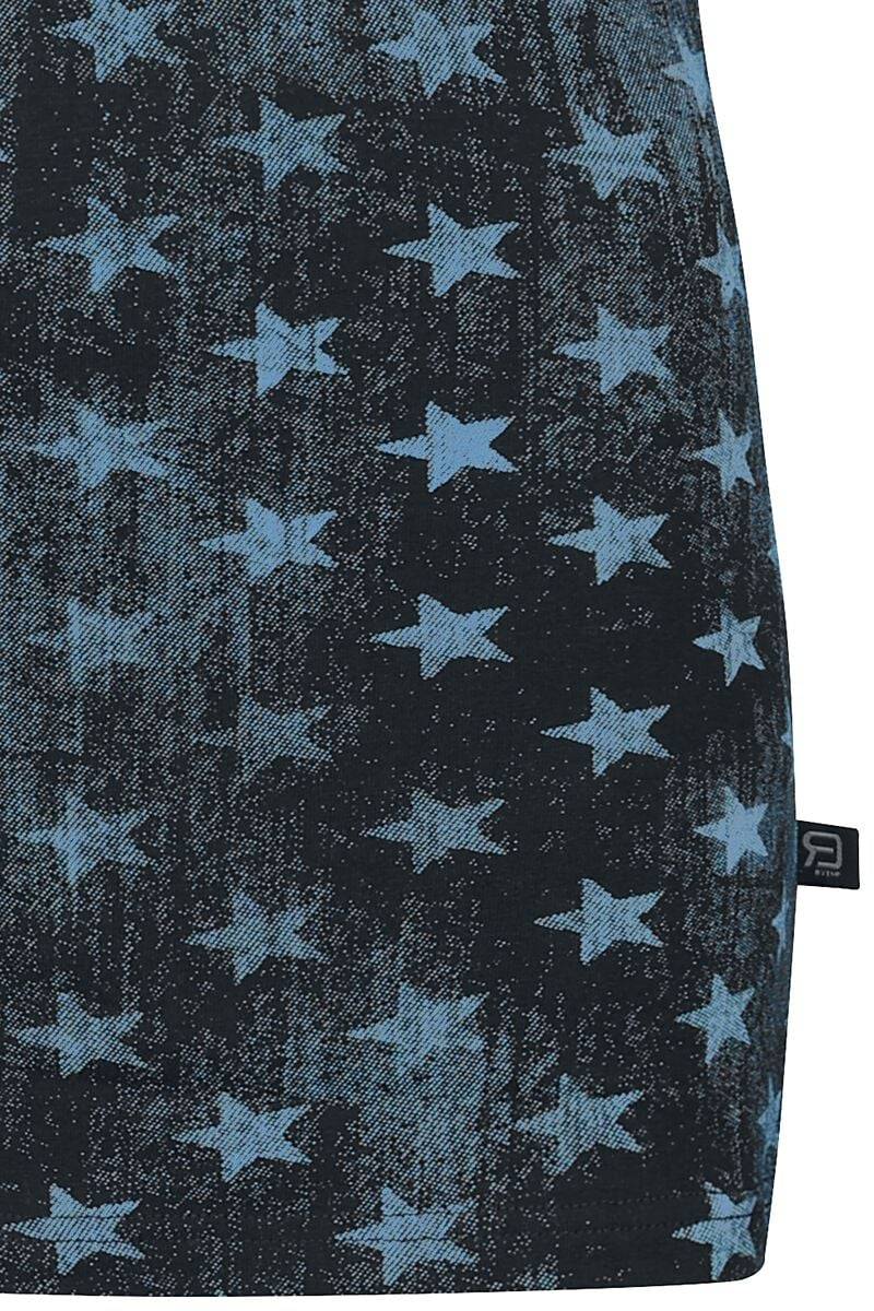 EMP Top Schwarz/blau Von RED By EMP