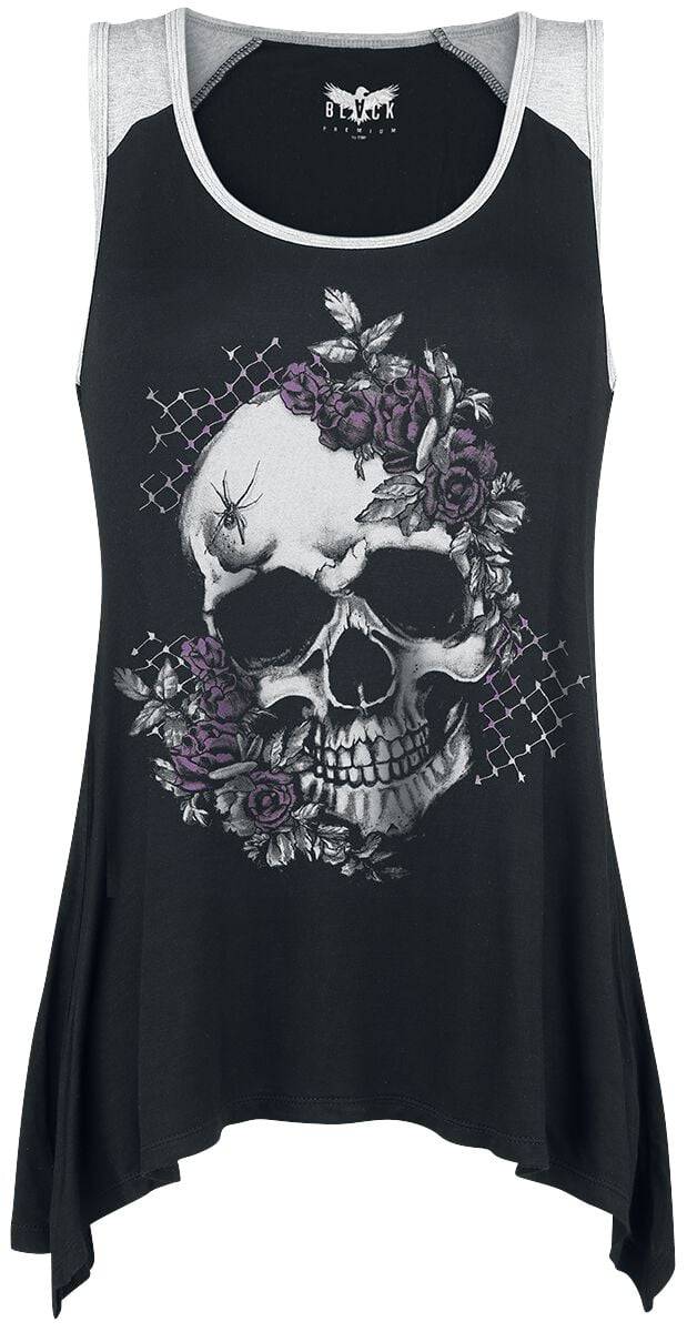 EMP Top schwarz/grau von Black Premium by EMP